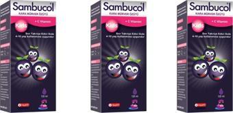 Sambucol Kids Likit 120 ml 3 Adet