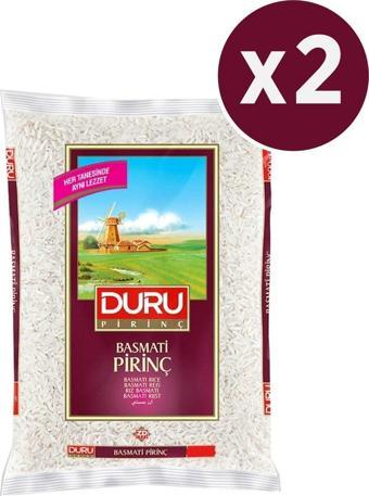 Duru Basmati Pirinç 2 x 1 Kg