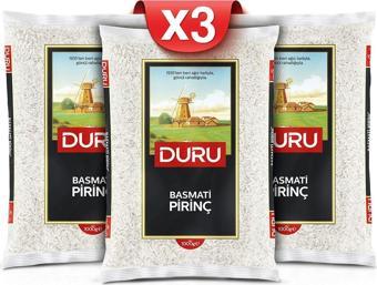 Duru Basmati Pirinç 3 x 1 Kg