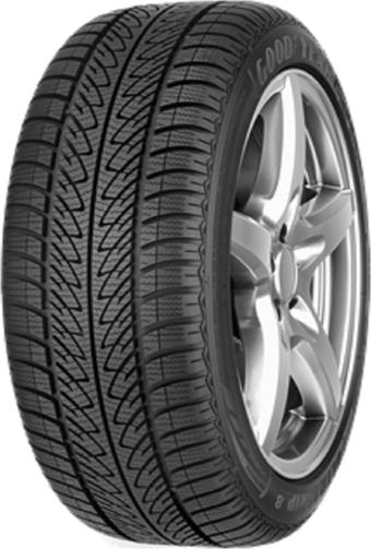 Goodyear 195/55R16 87H  Ultragrip 8 M+S 3PMSF Oto Kış Lastiği(Üretim Yılı: 2024)