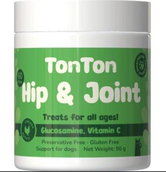 TONTON Köpekler İçin Hip & Joint Glukozamin 60 Tablet (Manganez & Kolajen)