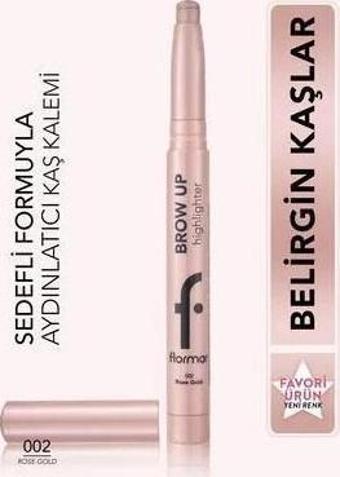 Flormar Brow Up Hıghlıghter Aydınlatıcı Kalem 002 Rose Gold