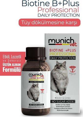 Malatya Yem Biotine +Plus Kedi Sağlığı Damlası 100 Ml - Kediler Için Tüy Sağlığı Damlası