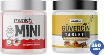 Munich Vet Güvercin Yavru Ve Anaç Hapı 2 li Set Arı Polen li - Mini Kara Hap