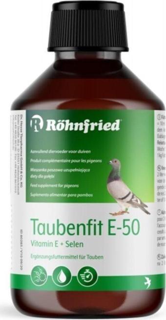 Röhnfried Taubenfit E 50 Selenyum Ve E Vitamini- 250Ml