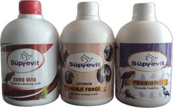 Süprevit 3 Lü Süprevit Set - Euro Vita-Enerji Force-Probiotic 500 Ml