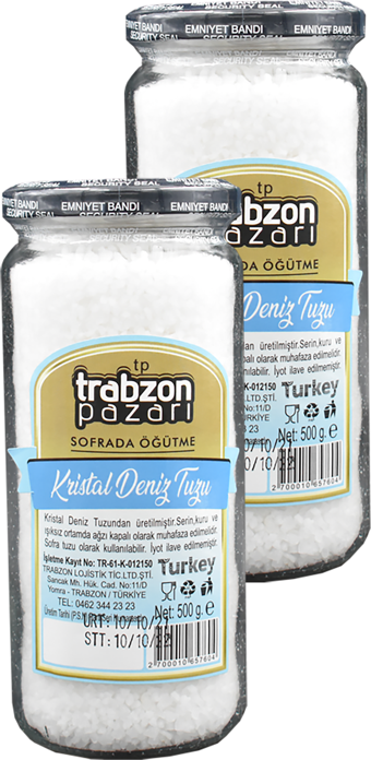 Doğal Kristal Deniz Tuzu 2x500 gr