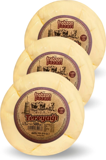 Trabzon Yöresel Tonya Tereyağı 3x500 gr