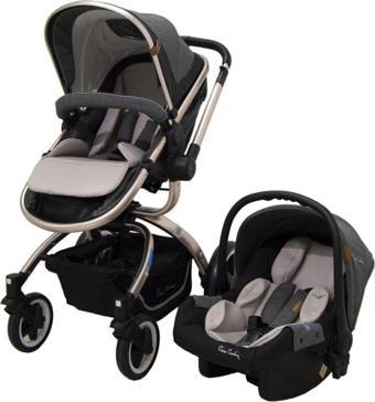 Pierre Cardin Legend Travel Sistem Bebek Arabası Füme