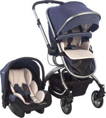 Pierre Cardin Twist +Plus Travel Sistem Bebek Arabası Lacivert
