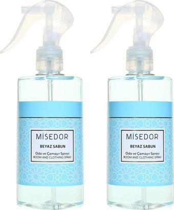 Misedor 2 Li Set Beyaz Sabun Oda Kokusu 330 Ml Msd825166