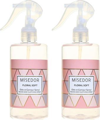 Misedor 2 Li Set Floral Soft Pudra Oda Kokusu 330 Ml