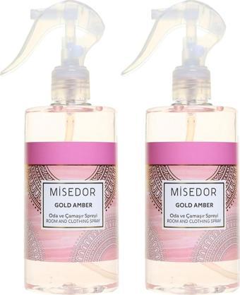 Misedor 2 Li Set Gold Amber Oda Kokusu 330 Ml