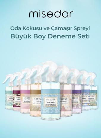 Misedor Oda Kokusu Ve Çamaşır Spreyi Büyük Boy Deneme Seti