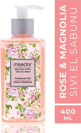 Misedor Rose & Magnolia Sıvı Sabun 400 Ml