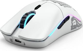 Glorious Model O- Minus Kablosuz Mat Beyaz Orta/Küçük El RGB Oyuncu Mouse GLO-MS-OMW-MW