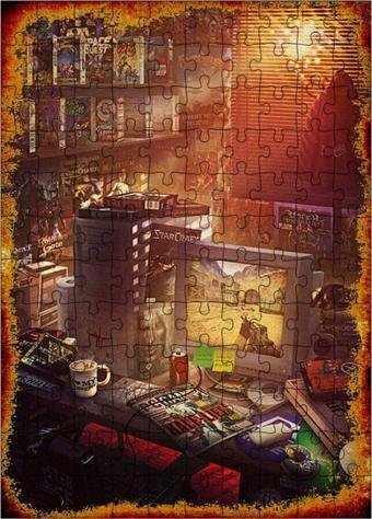 Bedeko Ahşap Mdf Puzzle Yapboz 2000'Lerde Oyuncu 120 Parça 25*35 Cm