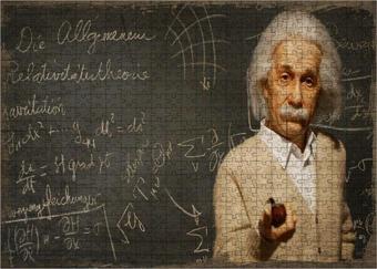 Tablomega Ahşap Mdf Puzzle Yapboz Albert Einstein 500 Parça 50*70 Cm