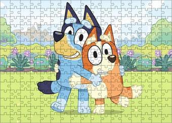 Bedeko Ahşap Mdf Puzzle Yapboz Bluey 255 Parça 35*50 Cm