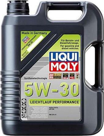 LIQUI MOLY LEICHTLAUF  PERFORMANCE 5W-30 5 LİTRE MOTOR YAĞI