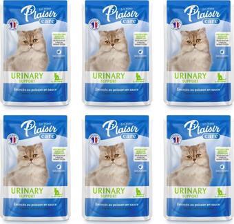 Plaisir Care 85Gr Pouch Urinary Support - Üriner Sistem Desteği 6Adet Yaş Kedi Maması