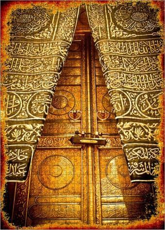 Tablomega Ahşap Mdf Puzzle Yapboz Kabe Kapısı 500 Parça 50*70 Cm