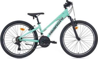 BIANCHI JM00243 KADIN DAĞ BİSİKLETİ 310H V 24 JANT 21 VİTES CELESTE SİLVER GLOSSY