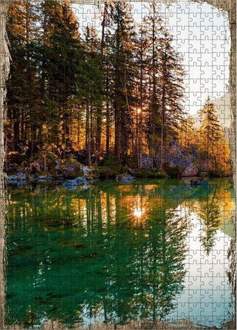 Tablomega Ahşap Mdf Puzzle Yapboz Karadeniz Yaylaları 500 Parça 50*70 Cm