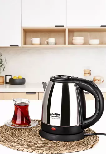 Fantom Kt 1000 Prokettle 1500 Watt 1 Litre Gizli Rezistanslı Paslanmaz Çelik Kettle Su Isıtıcı