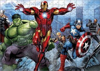 Bedeko Ahşap Mdf Puzzle Yapboz Marvel Süper Kahramanlar 255 Parça 35*50 Cm