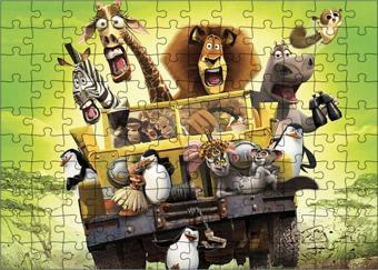 Bedeko Ahşap Mdf Puzzle Yapboz Madagaskar Safari 120 Parça 25*35 Cm