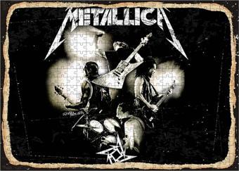 Bedeko Ahşap Mdf Puzzle Yapboz Metallica 500 Parça 50*70 Cm