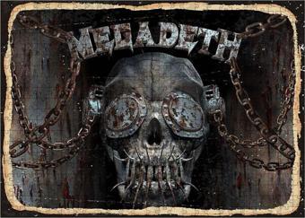 Tablomega Ahşap Mdf Puzzle Yapboz Megadeth 500 Parça 50*70 Cm