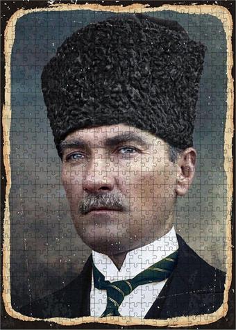 Tablomega Ahşap Mdf Puzzle Yapboz Mustafa Kemal Atatürk Portresi 500 Parça 50*70 Cm