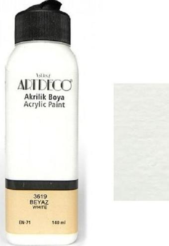 Artdeco Akrilik Boya 140 ML Beyaz 070R-3619