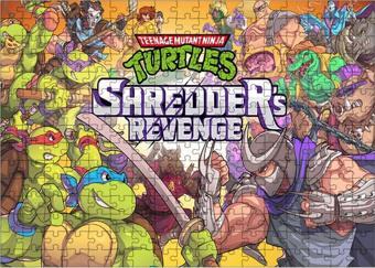 Bedeko Ahşap Mdf Puzzle Yapboz Shredders Revenge 255 Parça 35*50 Cm