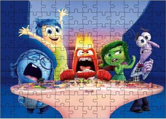 Tablomega Ahşap Mdf Puzzle Yapboz Ters Yüz Çizgi Film 120 Parça 25*35 Cm