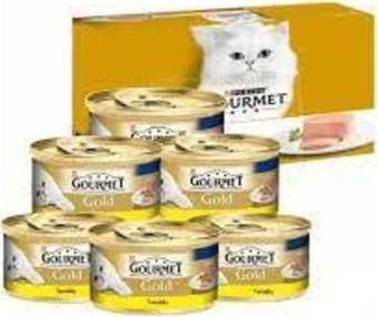 Gourmet Purina Tavuklu Ezme Konserve Kedi Maması 6Al 5Öde