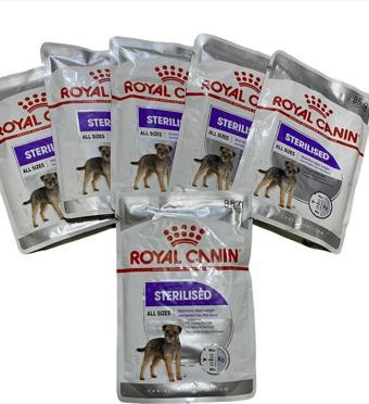 Royal Canin Sterilised Adult Pouch Yaş Köpek Maması Kısırlaştırılmış Konserve Köpek Maması 6X85Gr