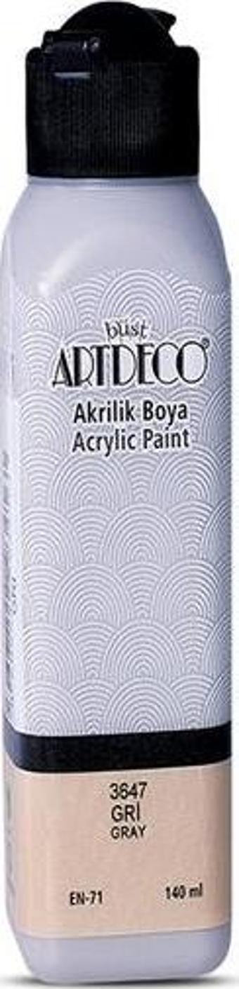 Artdeco Akrilik Boya 140 ML Gri 070R-3647