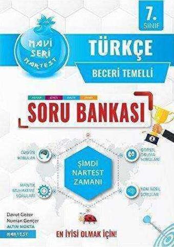 7. Sınıf Mavi Türkçe Soru Bankası Nartest - Otopsi Yayınevi