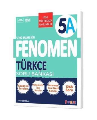 Fenomen Yayınları 5. Sınıf Türkçe A Soru Bankası - Otopsi Yayınevi