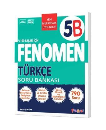 Fenomen Yayınları 5. Sınıf Türkçe B Soru Bankası - Otopsi Yayınevi