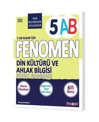 Fenomen Yayınları 5.Sınıf Din Kültürü Ve Ahlak Bilgisi A-B Soru Bankası - Otopsi Yayınevi