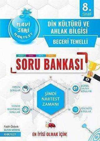 Nartest Yayınevi 8. Sınıf Süper Zeka Din Kültürü Soru Bankası - Otopsi Yayınevi