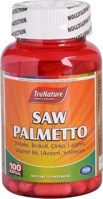 Trunature Saw Palmetto Complex 500 mg 100 Kapsül