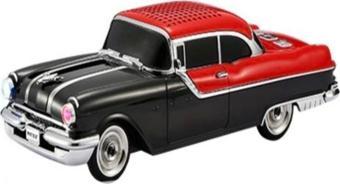 Nostaljik Pontiac Araba 1955 Model Bluetooth Hoparlör Fm Radyo USB Tf Aux Destekli Speaker