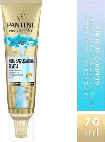 Pantene PRO-V MIRACLES Hydra Glow Susuzluk Giderici Gündüz Serumu Durulanmaz Kuru Saçlar için 70ML