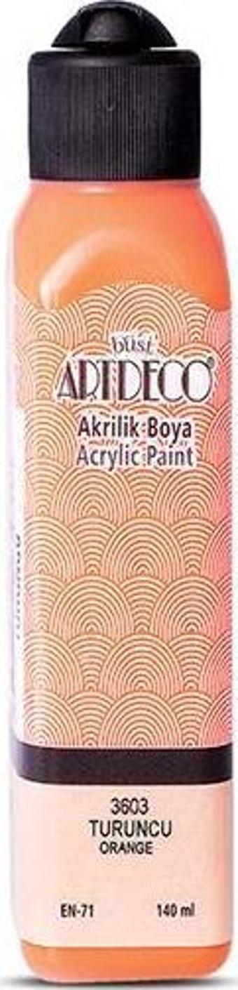 Artdeco Akrilik Boya 140 ML Turuncu 070R-3603