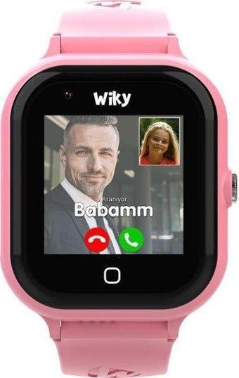 Wiky Watch 4S Akıllı Çocuk Saati Pembe